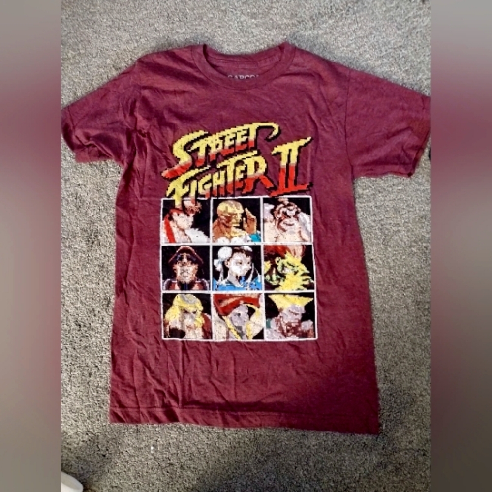 Street Fighter 2 T-shirt retro